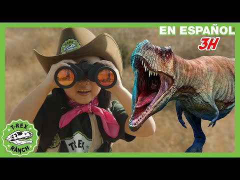 En busca de los dinosaurios peligrosos 🦖 | Videos de dinosaurios y juguetes para niños