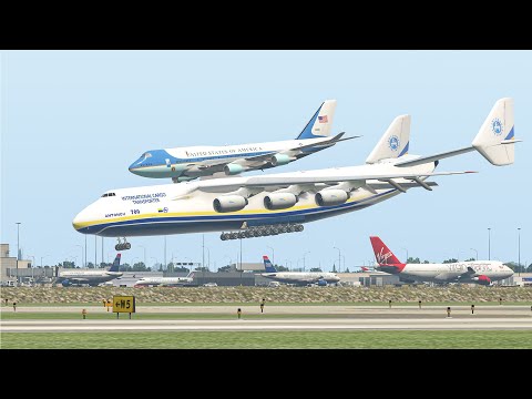 Air Force One Experiences Mid-Air Malfunction and Is Towed by a Massive Aircraft [XP11]