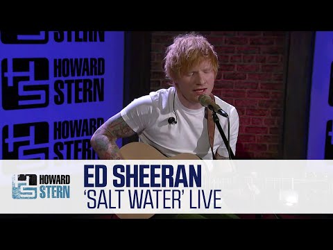 Ed Sheeran Talks New Album “Subtract” and Performs “Salt Water” Live on the Stern Show