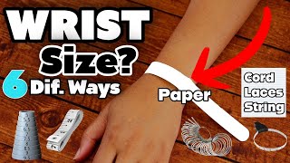 How To Measure Wrist Size Easy Simple
