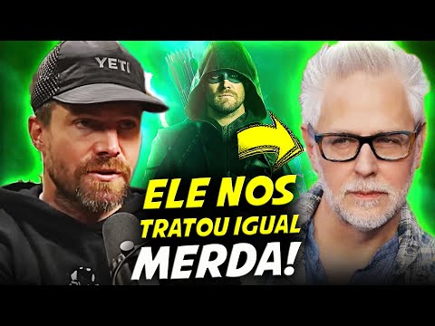 TRETA NA DC!!  ATOR DE ARROW ACUSA JAMES GUNN DE DESRRESPEITAR O ARROWVERSE