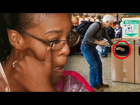 She Saw a Crying Man Forced to Throw Away a Package at the Airport   and Had to Intervene