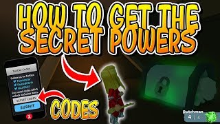 How To Get The Secret Powers In Roblox Mad City And Codes - all new madcity season 4 codes 2019 mad city season 4 roblox