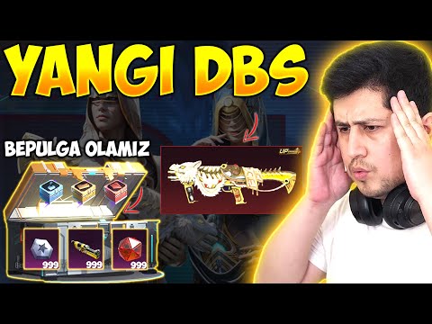 BIRINCHI OCHISHDA DBS CHIQARDIM! BEPULGA MATERIAL OLISH PUBG MOBILE