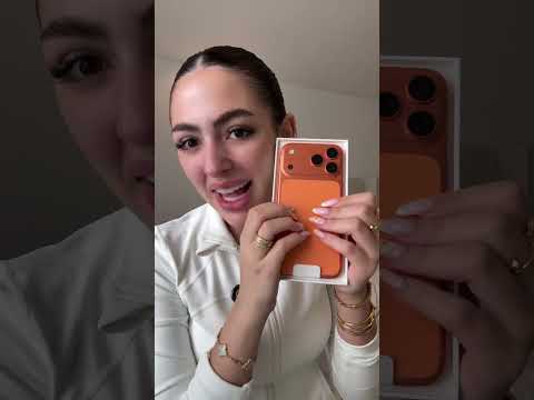 Comprei o iPhone 17 pro Max amigas 🧡 #foryou #feed #stores
