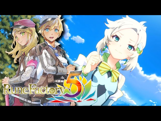 Planting the First SEEDS of Adventure!!  ? Rune Factory 5 • #2