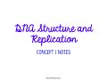 Exploring DNA Structure and Replication