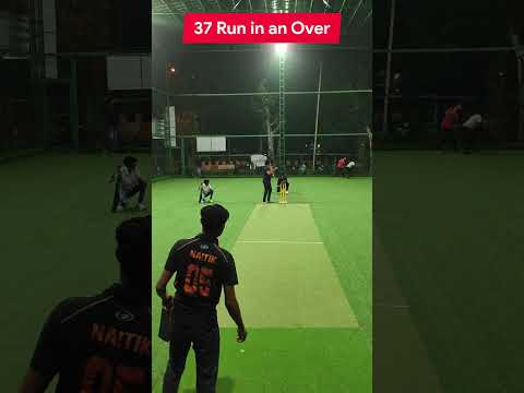 Cricket Carnage: Explosive 37 Runs in 6 Balls! ?? #shorts #indiacricket #viral #shorts