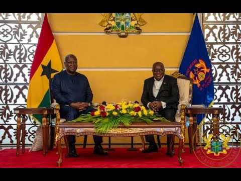 Mahama and Akuffo-Addo inaugurates national transition