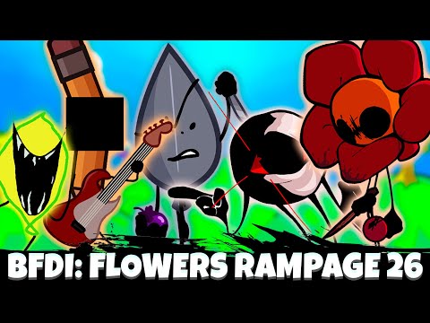 BFDI: Flowers Rampage 26 Welcome to the SHOW VS Friday Night Funkin | Demo (FNF MOD)