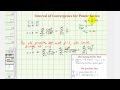 Understanding Interval of Convergence