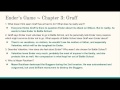 Ender's Game Character Analysis