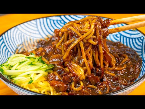 《 韩 式 炸 酱 面 全 套 配 方 》[Eng Sub]