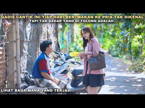 GADIS CANTIK INI TIAP HARI MEMBERI MAKAN KE PRIA TAK DIKENAL, TAPI TAK SADAR YANG DITOLONG TERNYATA.