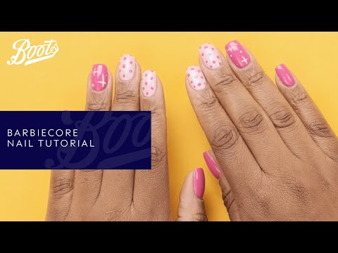 How to do Barbie nail art | Boots UK