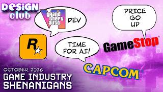 Design Club: Industry Shenanigans! GTA6, AI in development, and the 1400$ PS5!