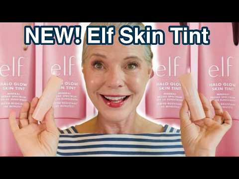 Testing Viral Elf Halo Glow Skin Tint SPF 50 | Over 60 Dry, Mature Skin