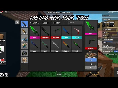 what is the best knife in murder mystery 2 roblox