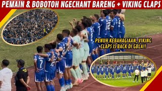 FULL AFTER MATCH, PEMAIN PERSIB & BOBOTOH PESTA BERSAMA RAYAKAN KEMENANGAN