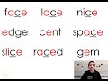 Soft C and G Sounds