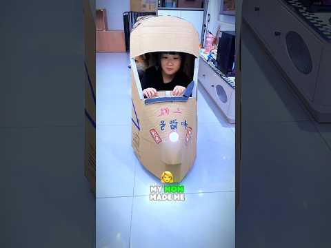 The Best Cardboard Train Ever ๐คฉ