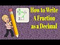 Understanding Fractions and Decimals