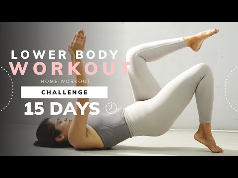 15 Days Challenge for Hips , Thighs , Calves | Lower Body Challenge | Somya Luhadia