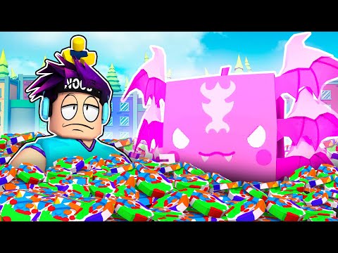 Getting (& Spending) 99,999,999,999 Rainbow Coins in 24 hours! -- Pet Simulator X!