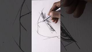 different angle drawing! #イラスト#howtodraw #メイキング