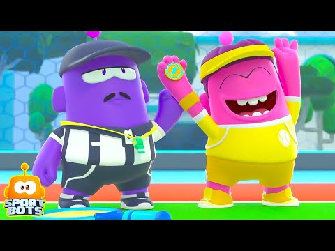 Tennis, Sport Spettacolo Di Cartoni Animati Divertenti | Divertimento per bambini