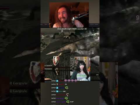 EMIRU ROLLS THE GARGOYLES #asmongold  #shorts