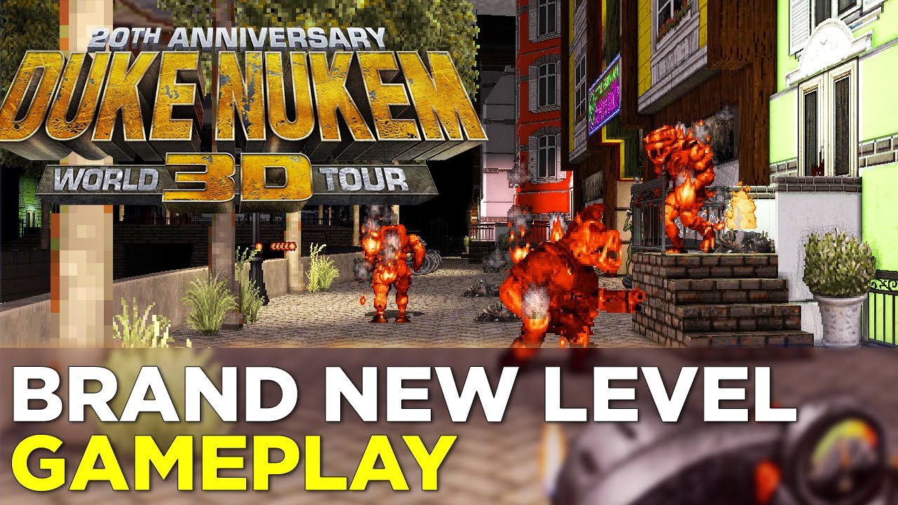 DUKE NUKEM 3D WORLD TOUR - New Level Gameplay! (Amsterdam)