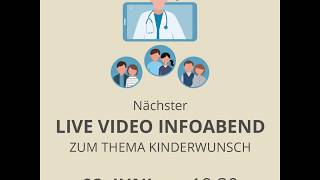 Live Video Infoabend am 08.06.2020
