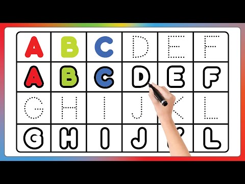 ABC for Kids | Alphabet writing for kids | A to Z | #abcd #kidsvideo #kidssong #nurseryrhymes #abcd