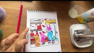 Drawing beautiful pictures with teaAcher Tam part 138