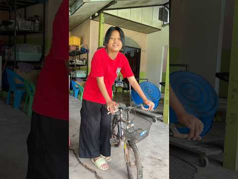 น้องทำจักรยานพัง #funny #shots