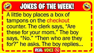 🤣 BEST JOKES OF THE WEEK! - Tampons, toddlers, and a twist you won’t expect! | Funny Dad Jokes