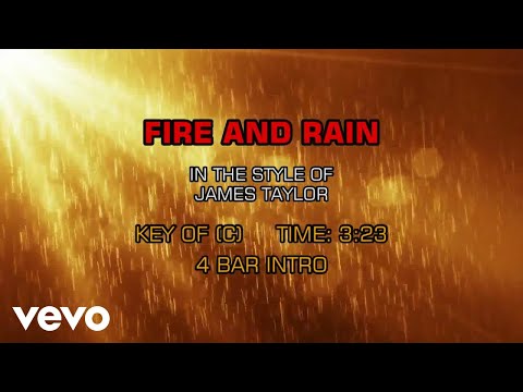 James Taylor – Fire And Rain (Karaoke)