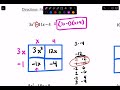 Factoring Trinomials with an a Value
