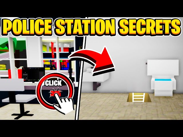 What Big Secrets Are Hidden At The Police Station In Roblox Brookhaven RP