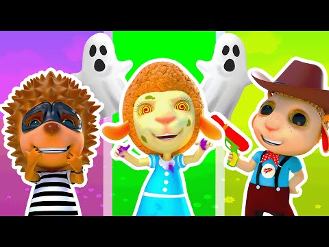 Scary Monsters all around | Are we Going to Fight or are we Going to Be Afraid?  | Cartoon for Kids