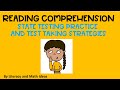 Test Taking Strategies for State Reading Assessments