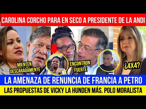 CORCHO PARA A EMPRESARIO MINTIÓ.LA AMEN4ZA DE FRANCIA A PETRO. VICKY SE DESPLOMA.POLO POLO INDIGNADO