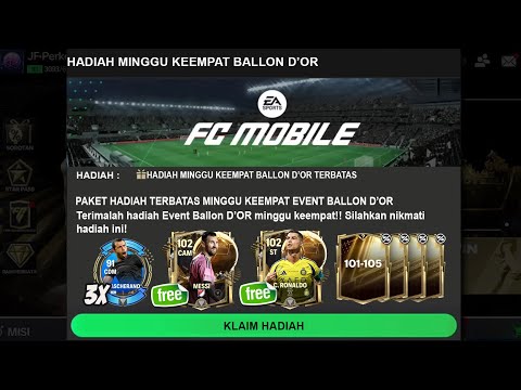 Buruan Klaim Hadiah GRATIS Minggu Terakhir Event Ballon D'OR & Buka Market Pick Terakhir 30k Token