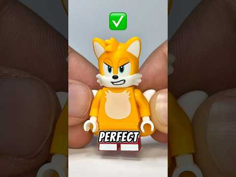 LEGO Almost Made The Perfect Sonic Minifigure… #lego #legos #shorts
