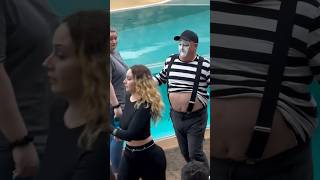 Tom the mime funny antics