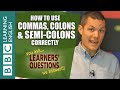Mastering Punctuation: Commas, Semicolons, and Colons