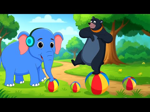 Kalu Madari + Ek Mota Haathi | Hindi Kids Rhymes Compilation | 2D Animated Songs for Children
