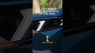The BMW iX3 has won the 2026 World Car Award and Electric World Car Award.
