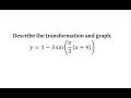 Sine Function Transformations and Properties